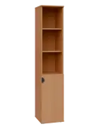 TN 5 - 3DN kancelářská skříň, 1-dveřová/nika, pravá, 1822x360x400, buk royal